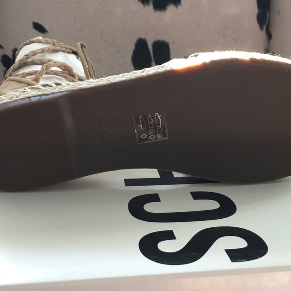 Schutz lace up gladiator espadrilles - Picture 4 of 6